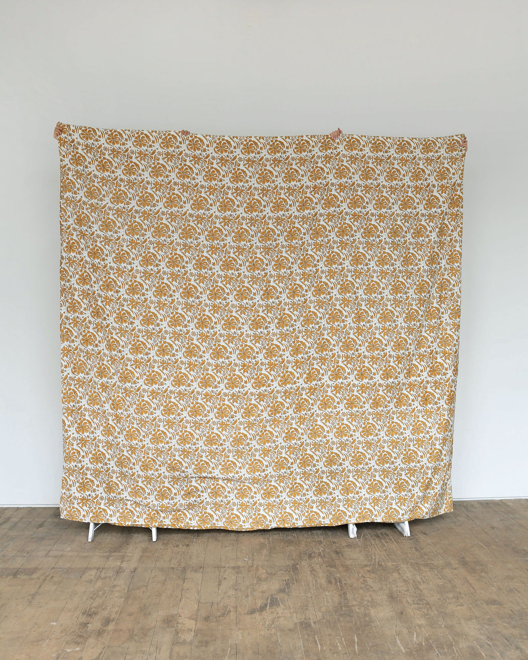 Homegrown Duvet Cover- Gold/White