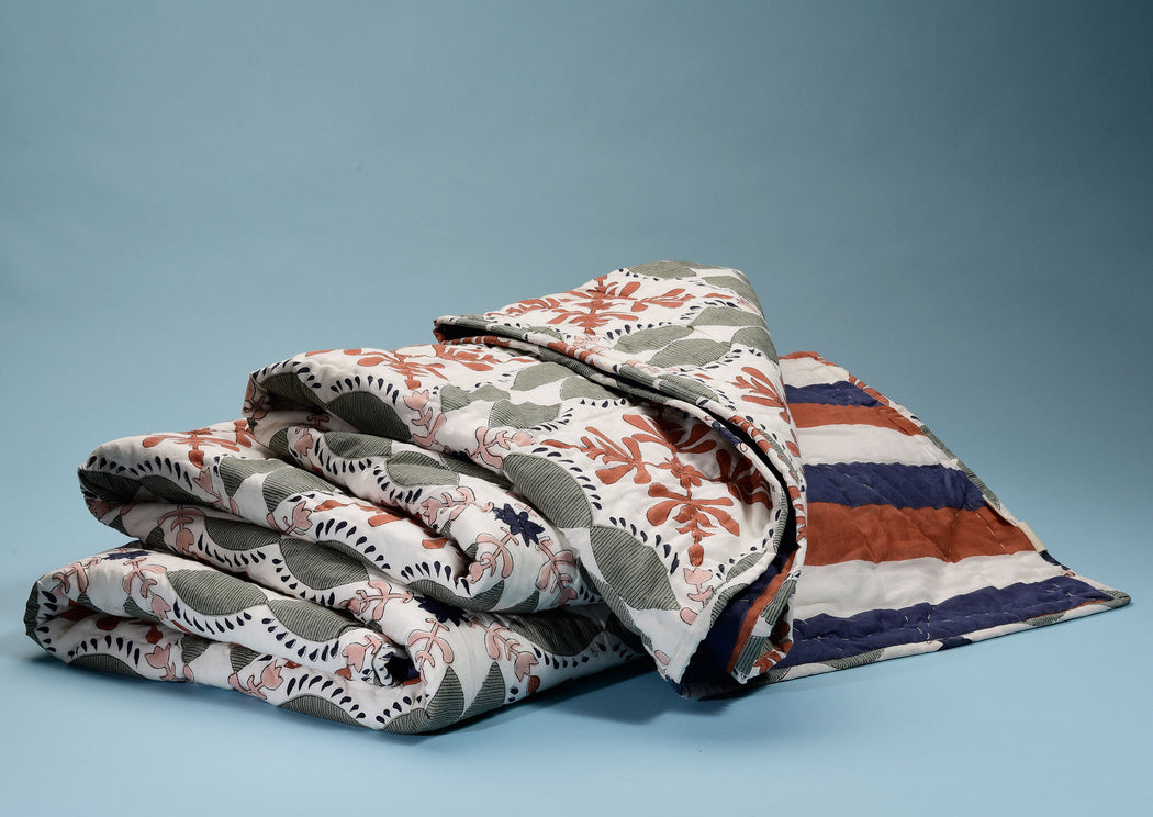 Orange Sage Quilt